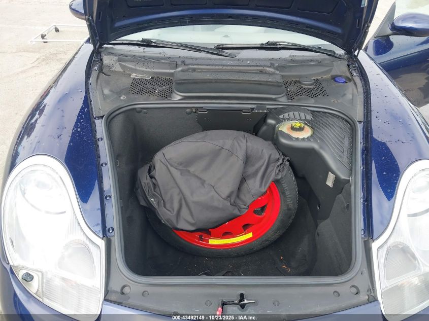 2001 Porsche Boxster S VIN: WP0CB29801U661422 Lot: 43492149