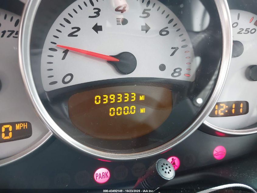 2001 Porsche Boxster S VIN: WP0CB29801U661422 Lot: 43492149