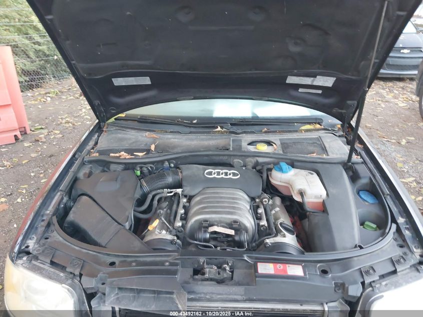 2002 Audi A6 Avant VIN: WAUVT64B92N087024 Lot: 43492162