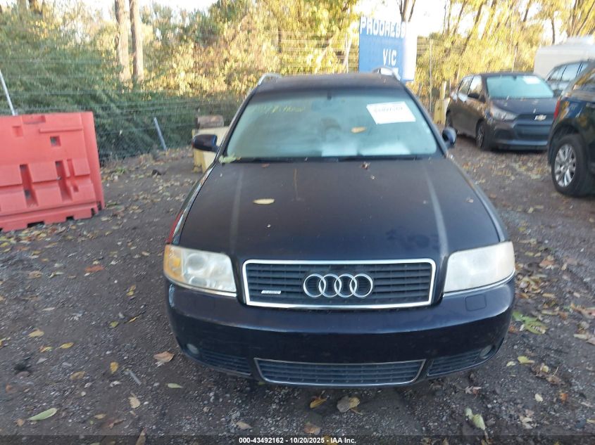 2002 Audi A6 Avant VIN: WAUVT64B92N087024 Lot: 43492162
