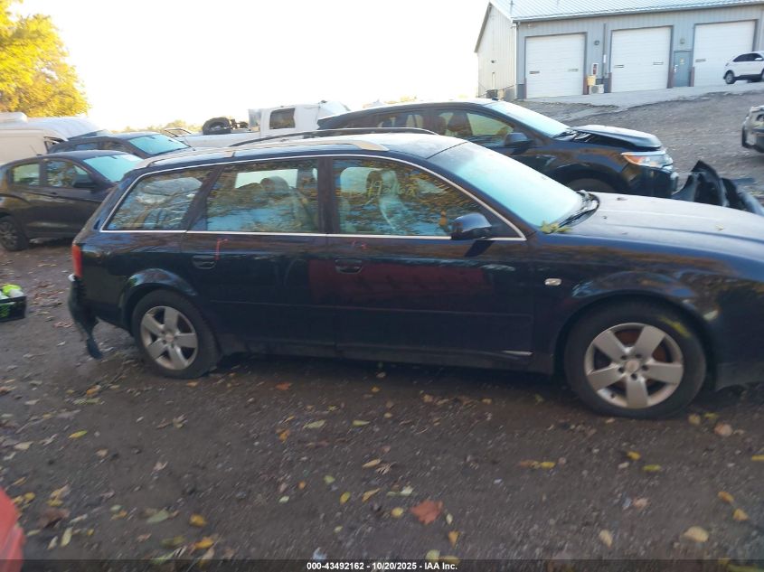 2002 Audi A6 Avant VIN: WAUVT64B92N087024 Lot: 43492162