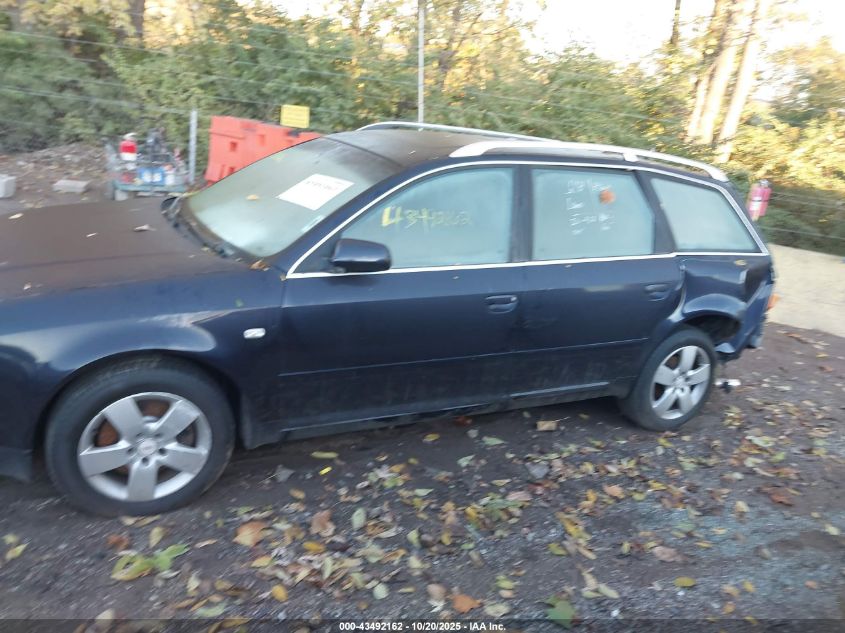 2002 Audi A6 Avant VIN: WAUVT64B92N087024 Lot: 43492162