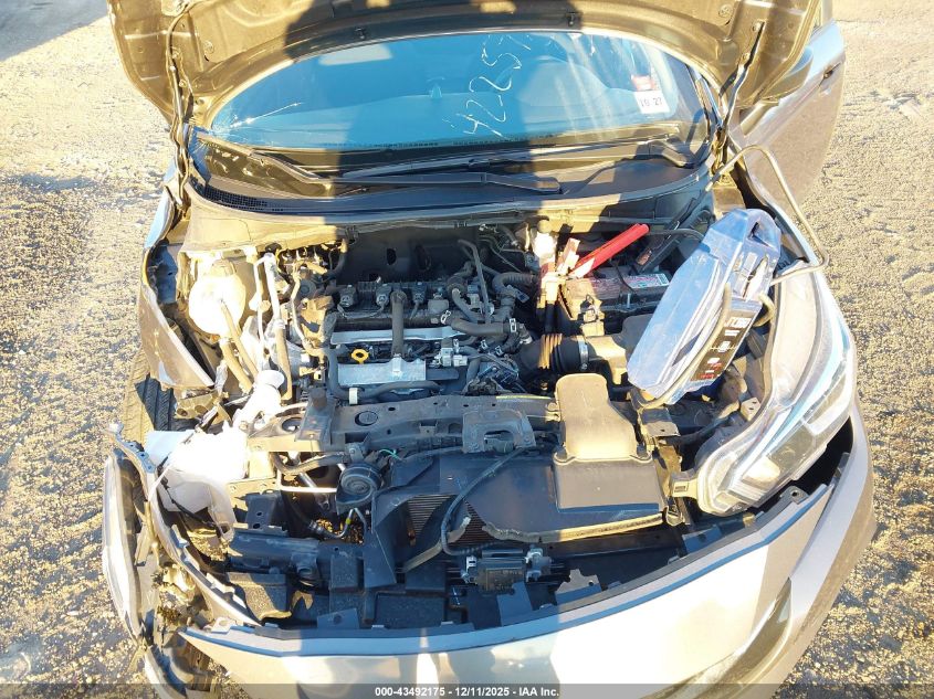 2022 Nissan Versa 1.6 S Xtronic Cvt VIN: 3N1CN8DV1NL860053 Lot: 43492175