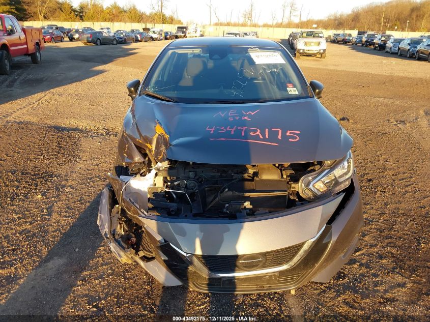 2022 Nissan Versa 1.6 S Xtronic Cvt VIN: 3N1CN8DV1NL860053 Lot: 43492175