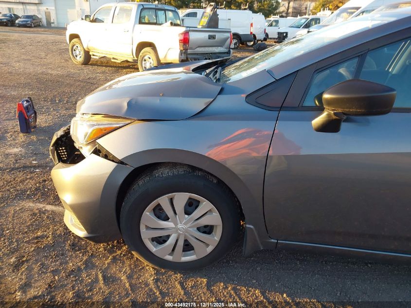 2022 Nissan Versa 1.6 S Xtronic Cvt VIN: 3N1CN8DV1NL860053 Lot: 43492175