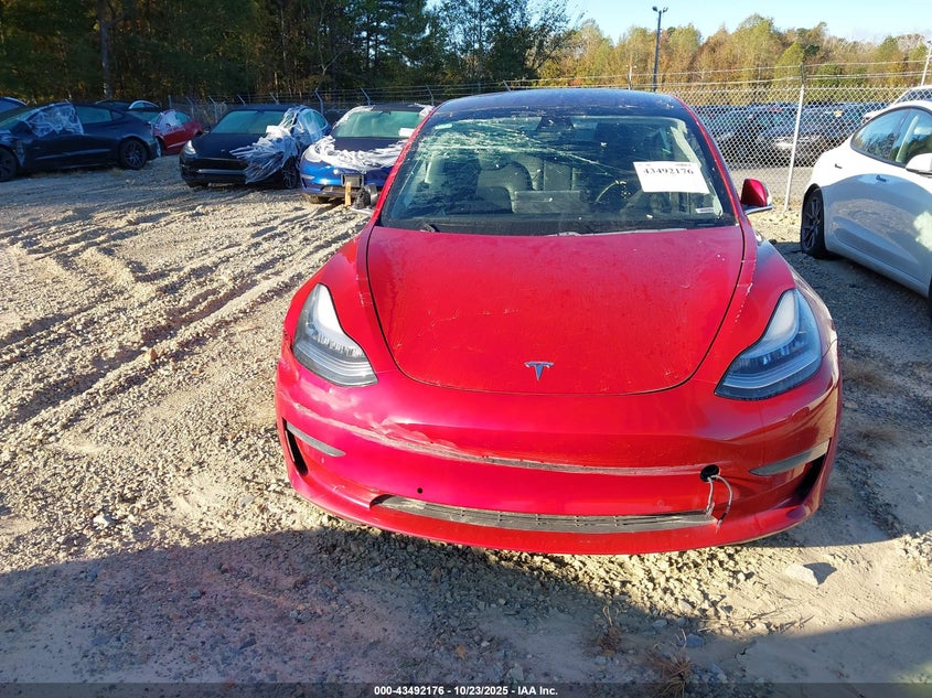2019 Tesla Model 3 Long Range/Mid Range/Standard Range/Standard Range Plus VIN: 5YJ3E1EA7KF317235 Lot: 43492176