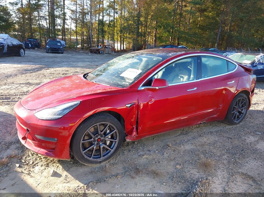 2019 Tesla Model 3 Long Range/Mid Range/Standard Range/Standard Range Plus VIN: 5YJ3E1EA7KF317235 Lot: 43492176