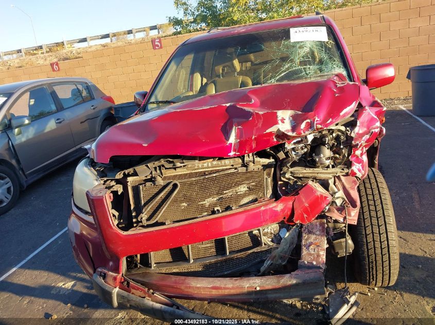 2006 Honda Pilot Ex-L VIN: 5FNYF28596B022666 Lot: 43492183