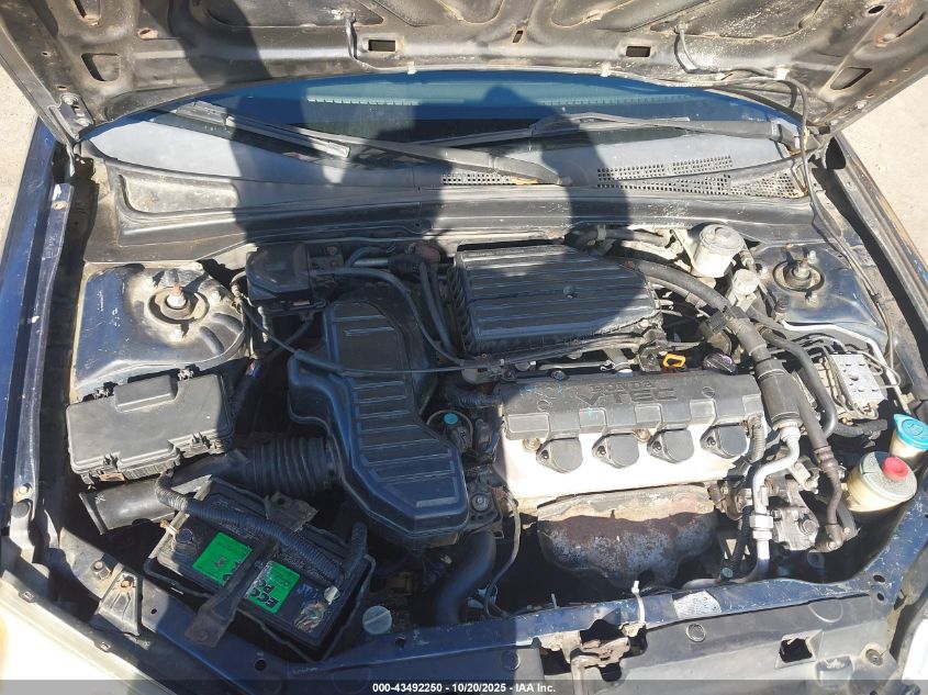 2003 Honda Civic Ex VIN: 2HGES25733H512452 Lot: 43492250