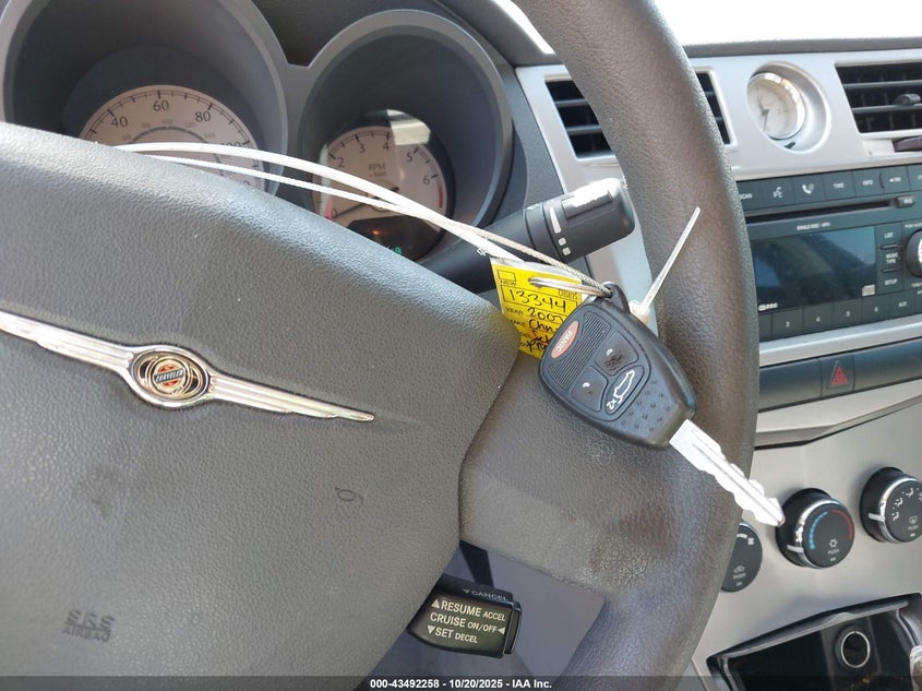 2007 Chrysler Sebring VIN: 1C3LC46KX7N600952 Lot: 43492258