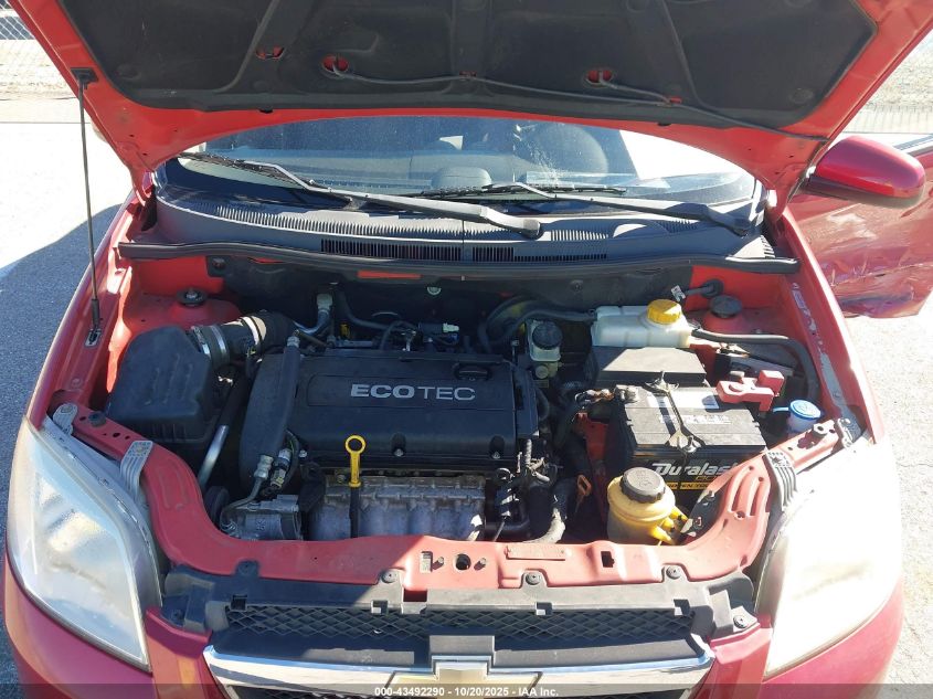 2009 Chevrolet Aveo Lt VIN: KL1TD56E29B342074 Lot: 43492290