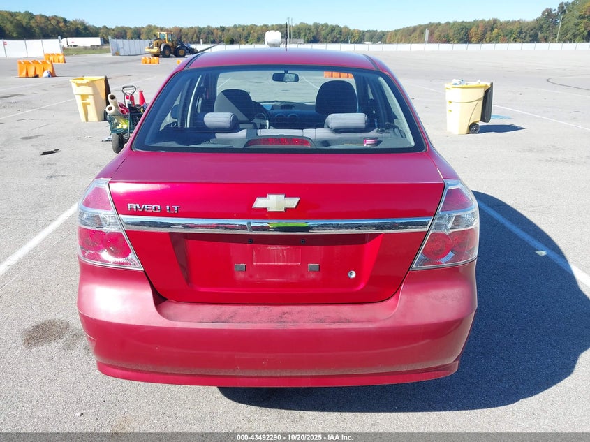 2009 Chevrolet Aveo Lt VIN: KL1TD56E29B342074 Lot: 43492290