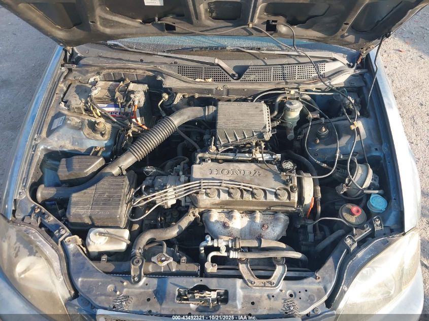 1996 Honda Civic Lx VIN: 1HGEJ6608TL011121 Lot: 43492321