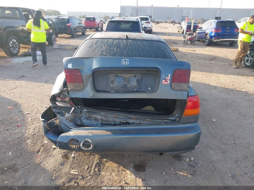 1996 Honda Civic Lx VIN: 1HGEJ6608TL011121 Lot: 43492321