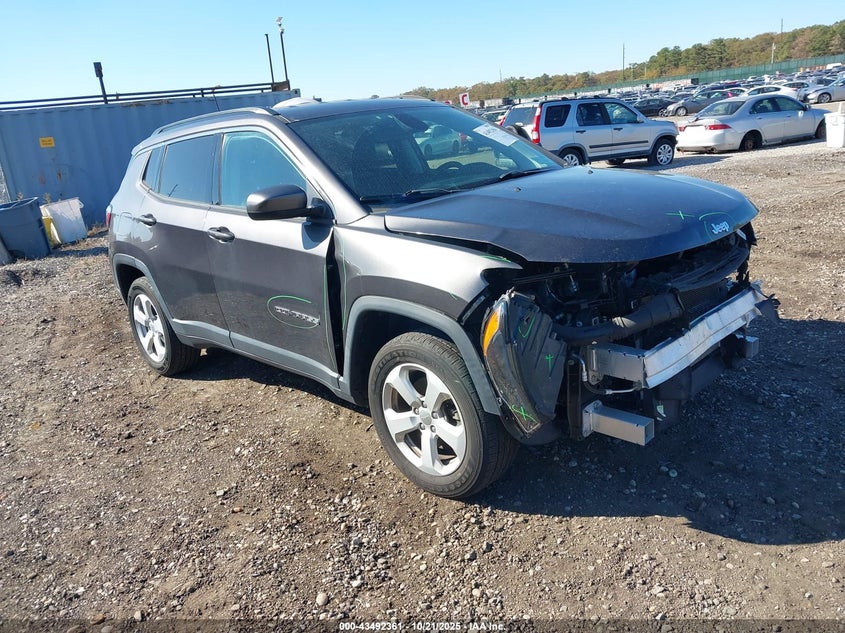 2021 JEEP COMPASS LATITUDE 4X4 - 3C4NJDBB1MT537509