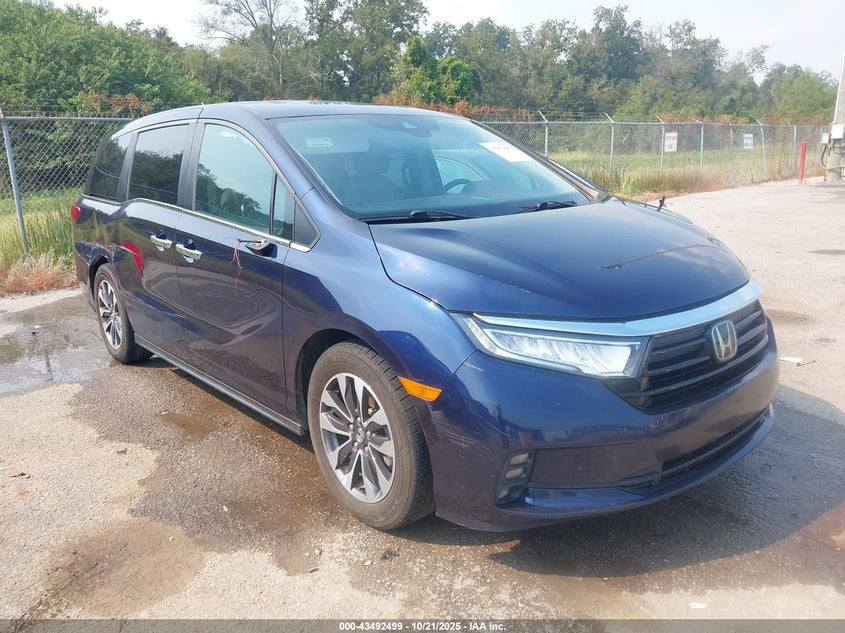 2021 HONDA ODYSSEY EX-L - 5FNRL6H73MB001413