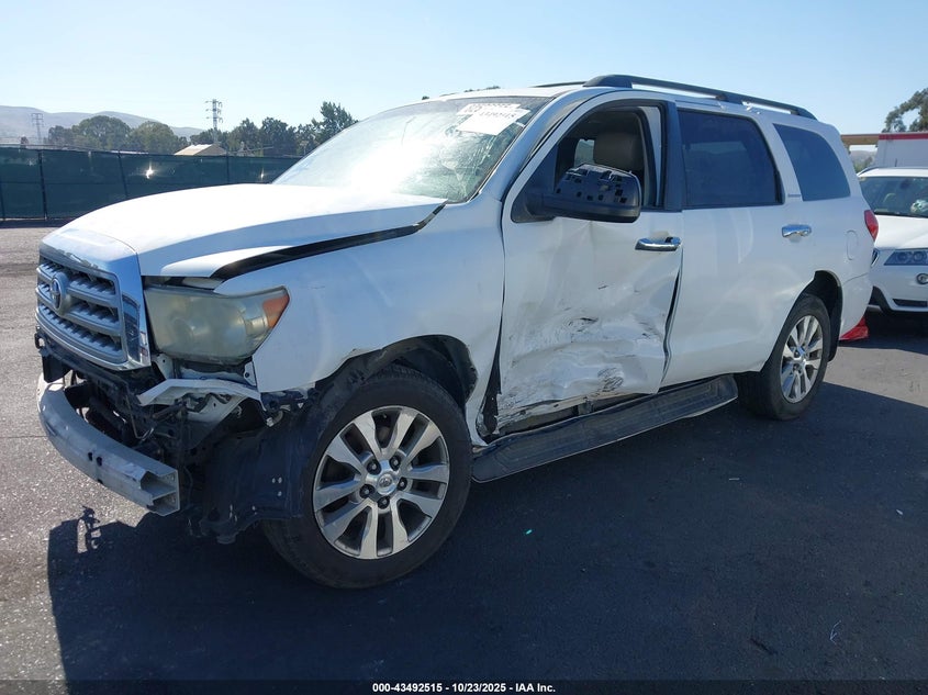5TDBY68AX8S002896 2008 TOYOTA SEQUOIA photo no. 2