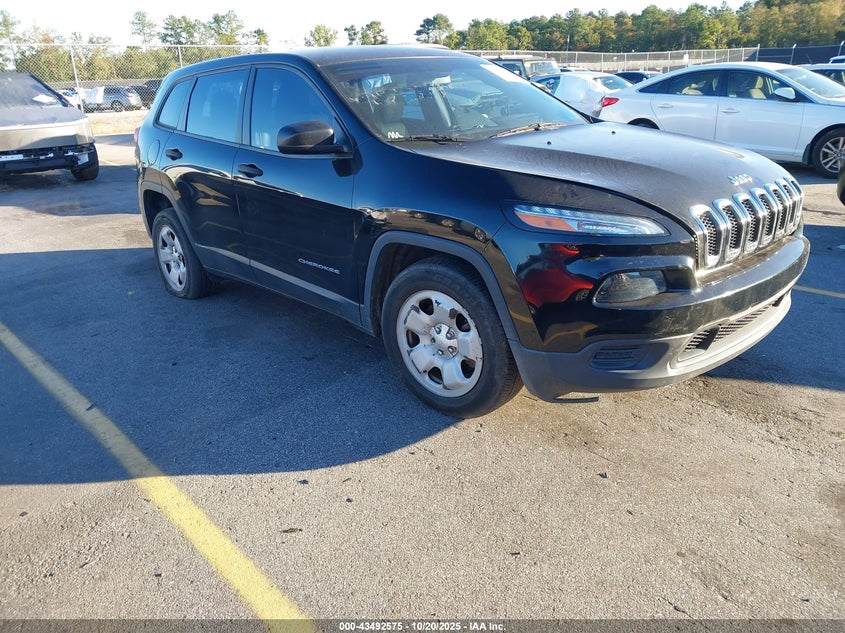 2017 JEEP CHEROKEE SPORT FWD - 1C4PJLAB6HW559204