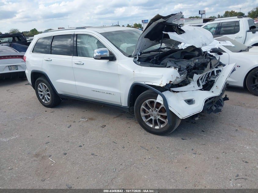 1C4RJEBG9FC668205 2015 Jeep Grand Cherokee Limited auction photo 1