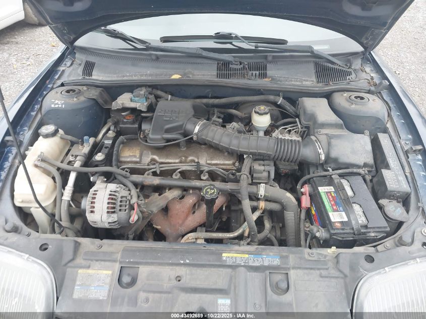 2002 Pontiac Sunfire Se VIN: 1G2JB524027147025 Lot: 43492689