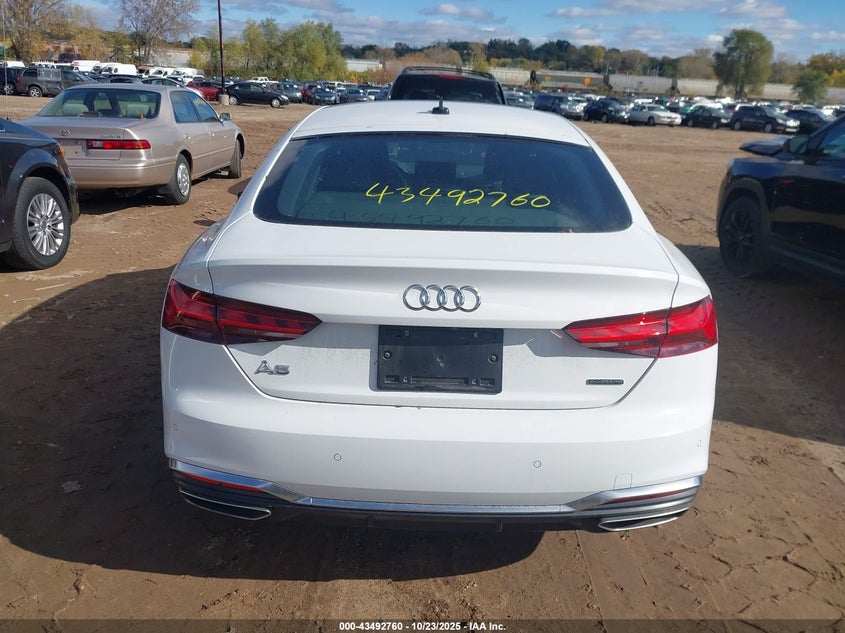 2023 AUDI A5 SPORTBACK PREMIUM PLUS 45 TFSI S LINE QUATTRO S TRONIC WAUFACF55PA030799