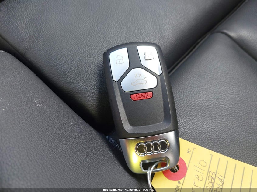 2023 AUDI A5 SPORTBACK PREMIUM PLUS 45 TFSI S LINE QUATTRO S TRONIC WAUFACF55PA030799