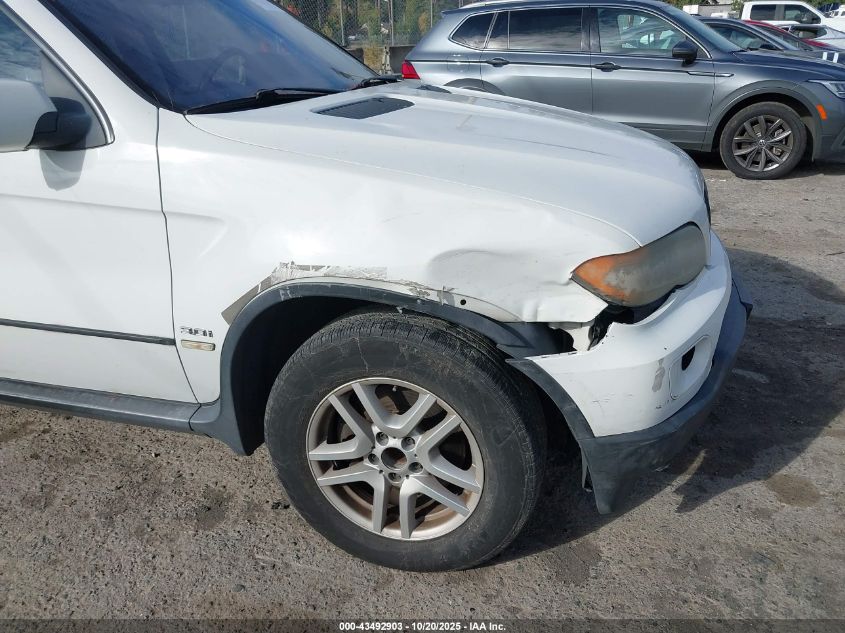 2006 BMW X5 3.0I VIN: 5UXFA13536LY31390 Lot: 43492903