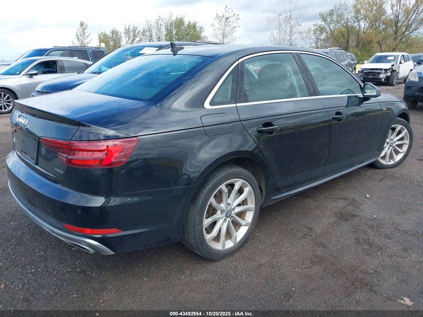 2019 AUDI A4 45 PREMIUM WAUENAF4XKN015311