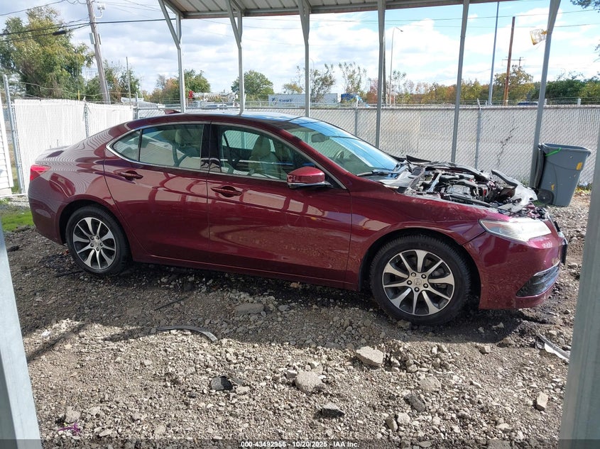 2015 Acura Tlx VIN: 19UUB1F37FA028627 Lot: 43492956