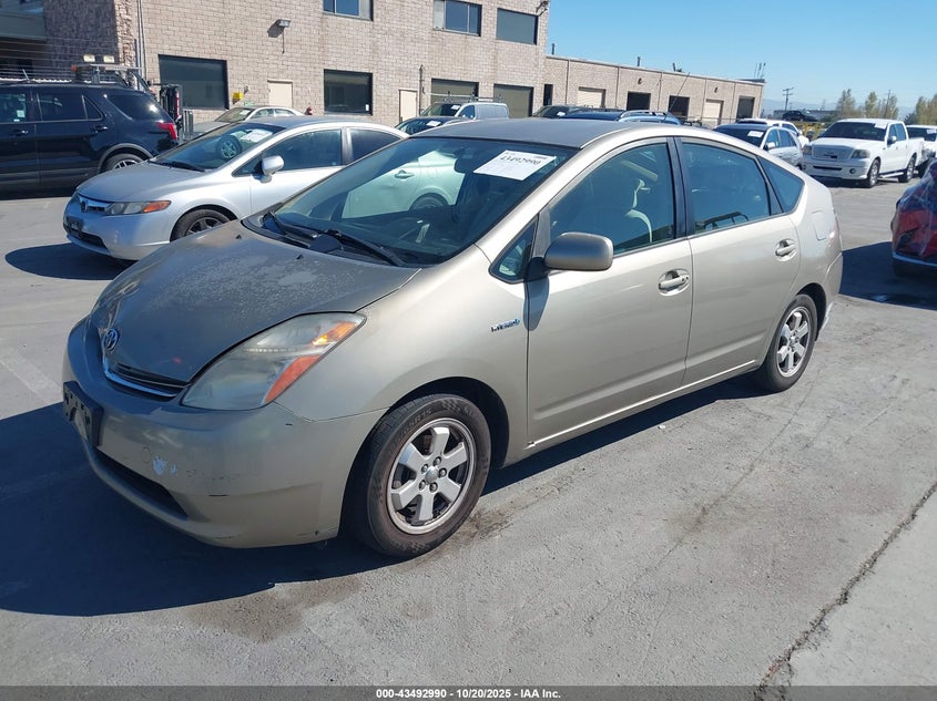 JTDKB20UX77649209 2007 TOYOTA PRIUS photo no. 2