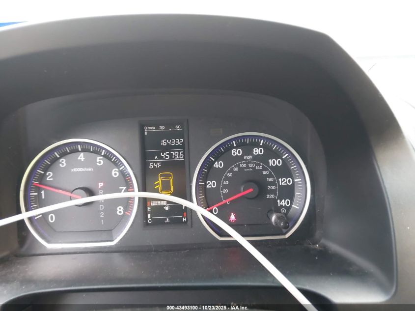 2009 Honda Cr-V Ex-L VIN: JHLRE38749C012694 Lot: 43493100