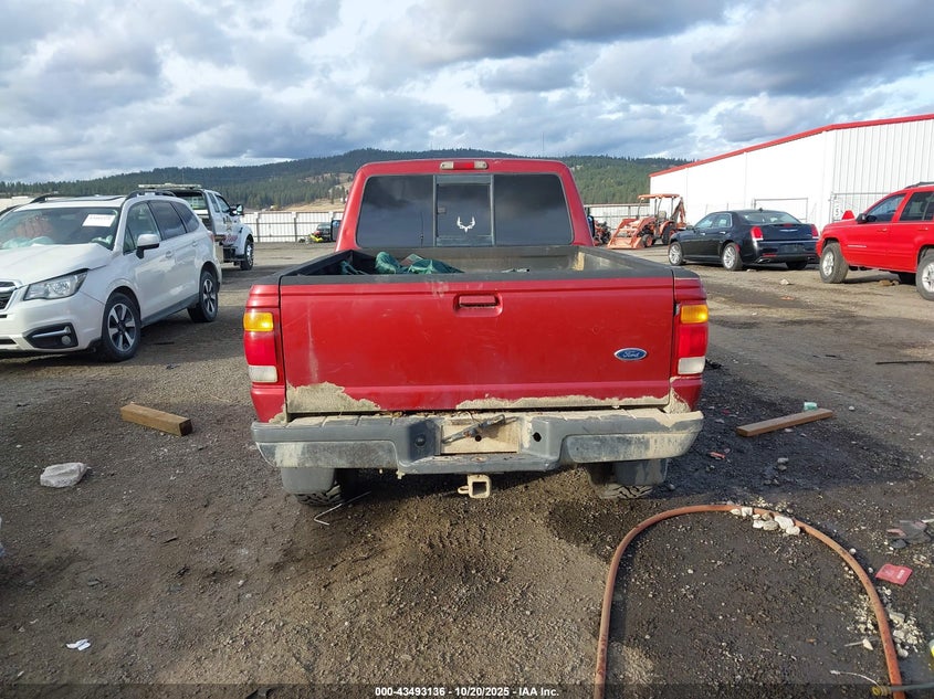 1998 Ford Ranger Splash/Xl/Xlt VIN: 1FTZR15X9WPA30123 Lot: 43493136