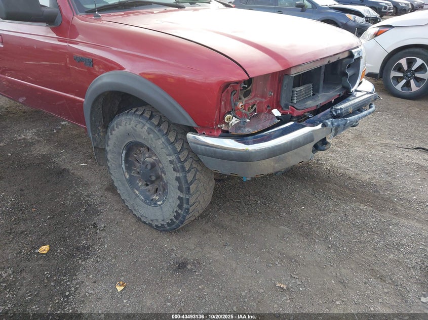 1998 Ford Ranger Splash/Xl/Xlt VIN: 1FTZR15X9WPA30123 Lot: 43493136