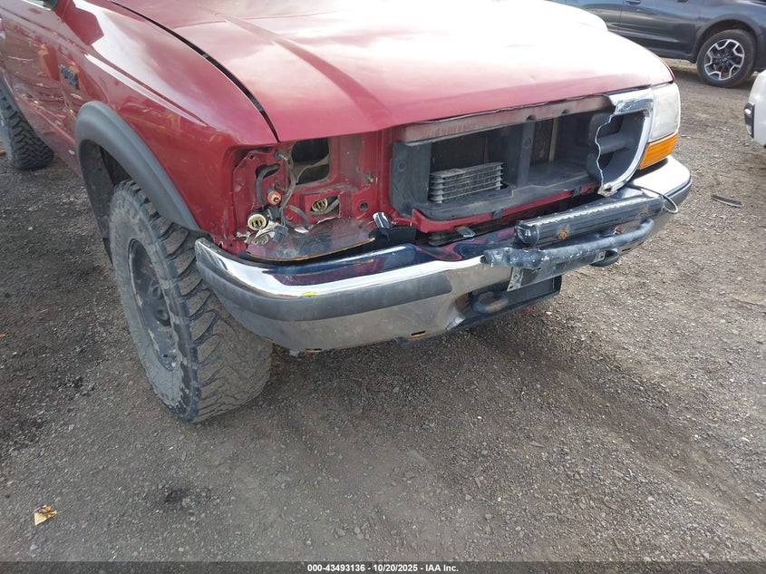 1998 Ford Ranger Splash/Xl/Xlt VIN: 1FTZR15X9WPA30123 Lot: 43493136