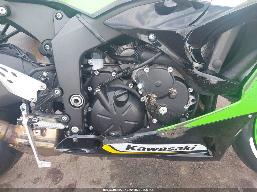 2025 Kawasaki Zx636 K VIN: JKBZXJK19SA007580 Lot: 43493222