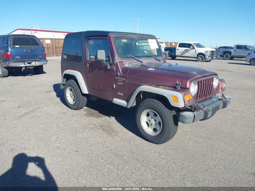 2001 Jeep Wrangler Sport
