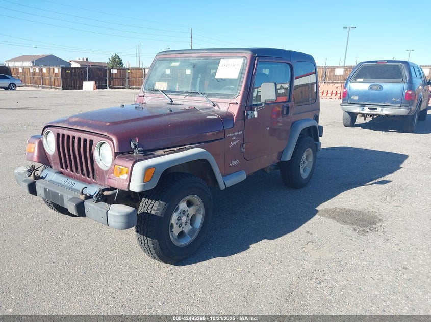 2001 Jeep Wrangler Sport