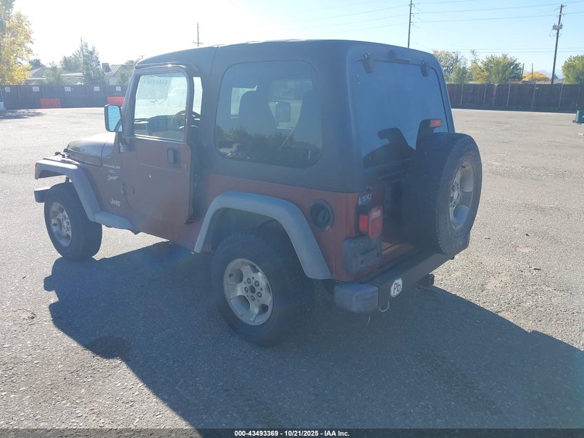 2001 Jeep Wrangler Sport