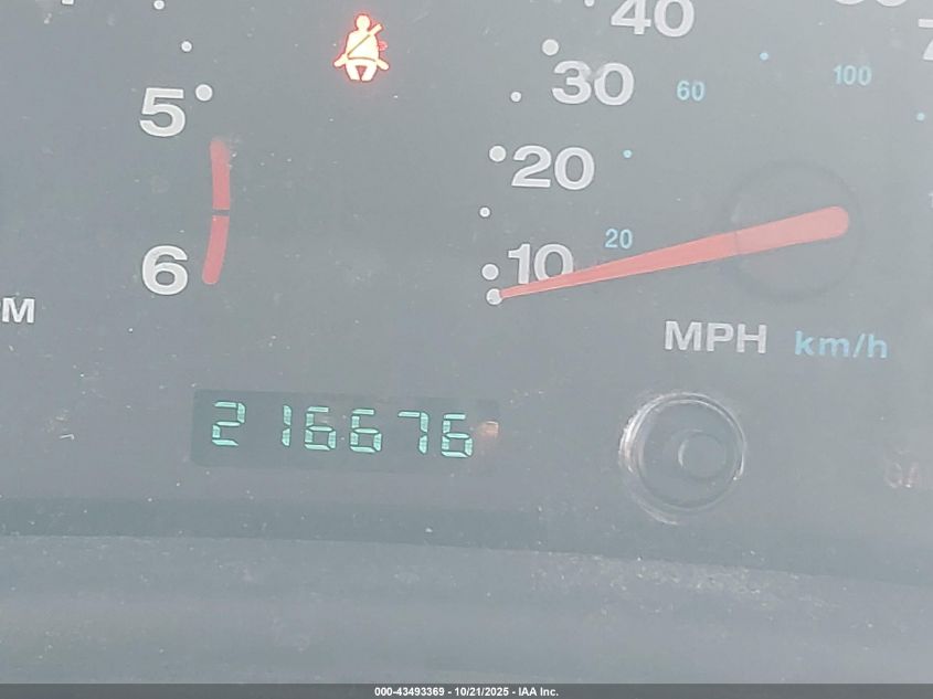 2001 Jeep Wrangler Sport VIN: 1J4FA49S21P366483 Lot: 43493369