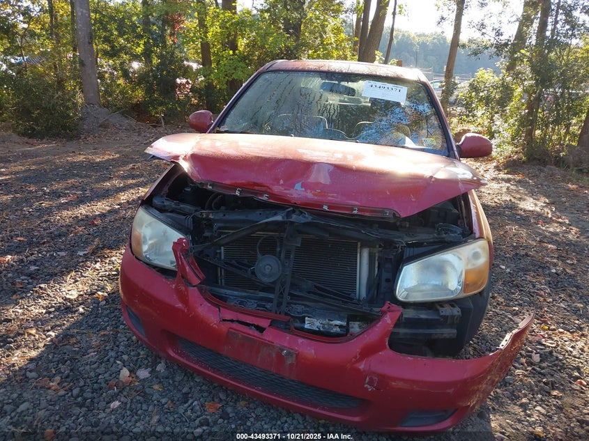 2009 Kia Spectra Ex VIN: KNAFE221895600937 Lot: 43493371