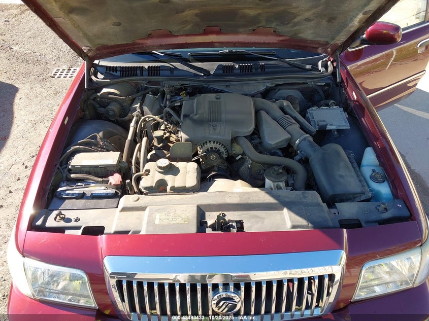 2006 Mercury Grand Marquis Gs VIN: 2MEFM74V96X606239 Lot: 43493433