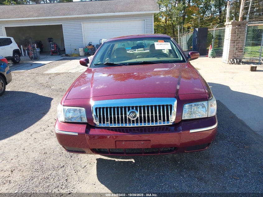 2006 Mercury Grand Marquis Gs VIN: 2MEFM74V96X606239 Lot: 43493433