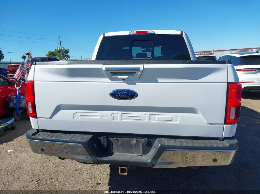 2020 Ford F-150 Lariat VIN: 1FTEW1E43LKD87304 Lot: 43493451