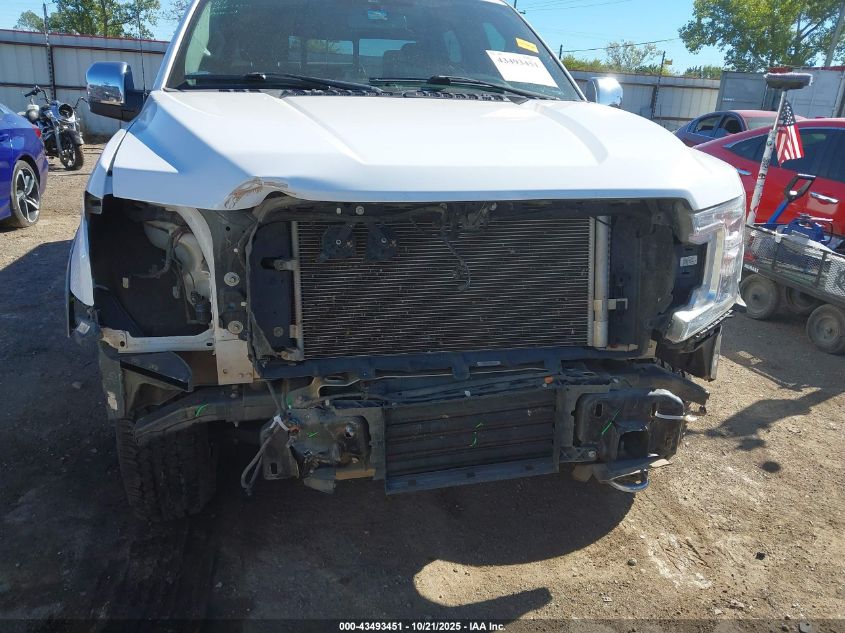 2020 Ford F-150 Lariat VIN: 1FTEW1E43LKD87304 Lot: 43493451