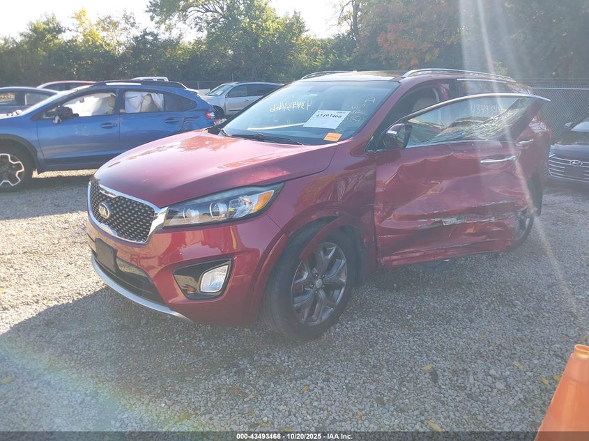 5XYPK4A57GG118464 2016 KIA SORENTO photo no. 2