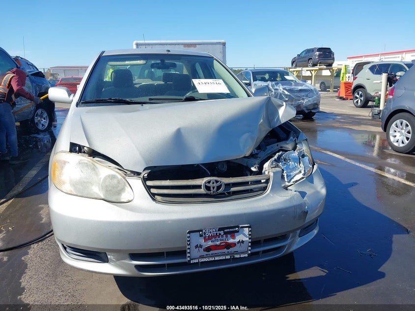 2004 Toyota Corolla Le VIN: 2T1BR32E74C203861 Lot: 43493516