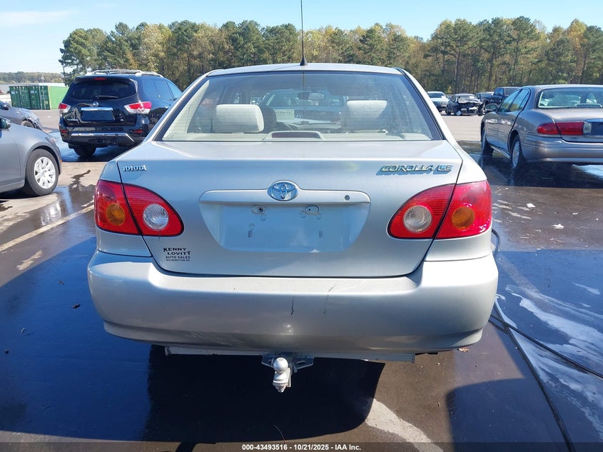 2004 Toyota Corolla Le VIN: 2T1BR32E74C203861 Lot: 43493516