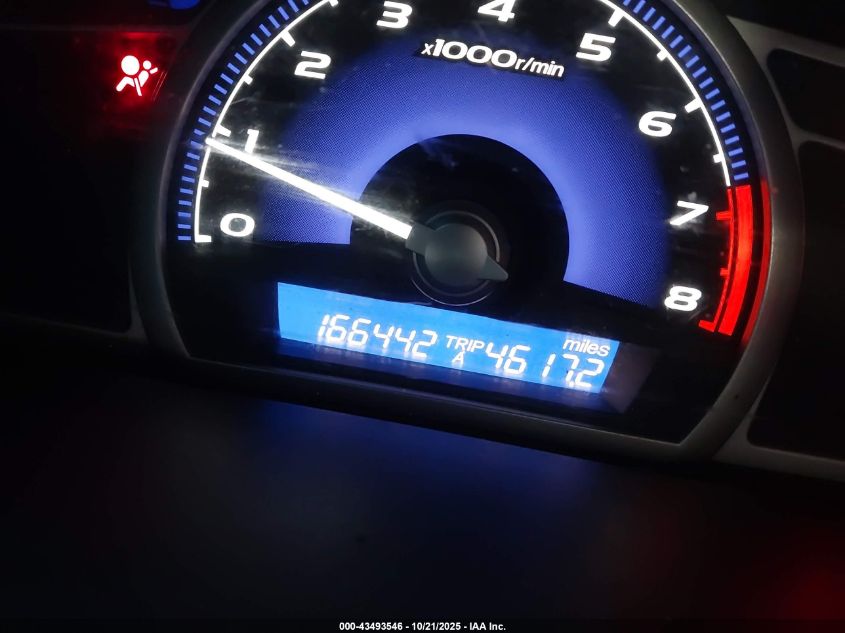 2008 Honda Civic Lx VIN: 2HGFA15548H526075 Lot: 43493546