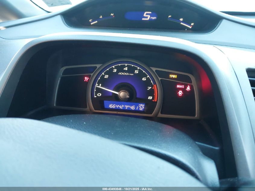 2008 Honda Civic Lx VIN: 2HGFA15548H526075 Lot: 43493546