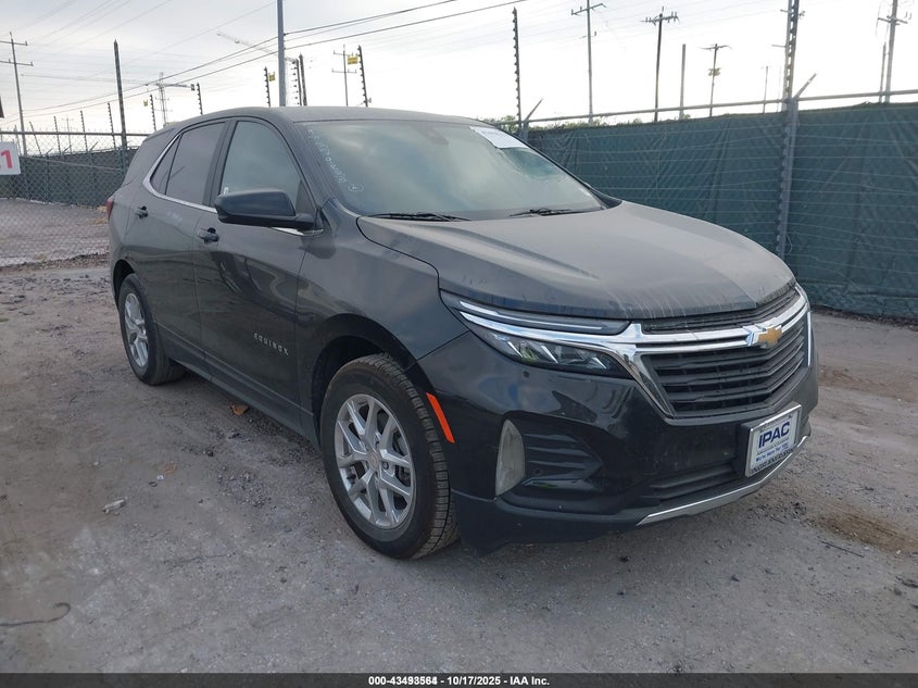 2022 CHEVROLET EQUINOX FWD LT - 3GNAXKEV0NL255412